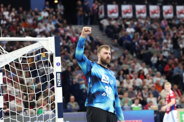 Handball Daikin Handball Bundesliga 2025 2026 - Handball Verein Hamburg vs. THW Kiel Andreas Wolff, Barclays Arena Hamburg