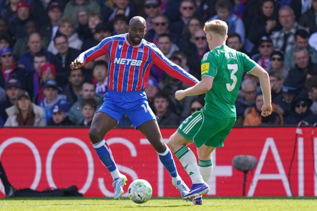 Crystal Palace v Newcastle United, Premier League Jean-Philippe Mateta of Crystal Palace under pressure from Lewis Hall of Newcastle United during the Crystal Palace v Newcastle United Premier League match at Selhurst Park, London, England on 12 April 2026 Credit: Dylan Hepworth Every Second Media Editorial use only. All images are copyright Every Second Media Limited. No images may be reproduced without prior permission. All rights reserved. Premier League and Football League images are subject to licensing agreements with Football DataCo Limited. see https: www.football-dataco.com Copyright: xIMAGO EveryxSecondxMediax ESM-1906-0055 DylanxHepworthx xEveryxSecondxMediax