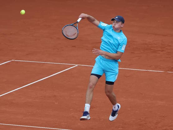12.04.2026, BMW Open 2026, ATP, Tennis Herren Tour 500, MTTC Iphitos, Muenchen, Tennis, im Bild: Justin Engel (GER)