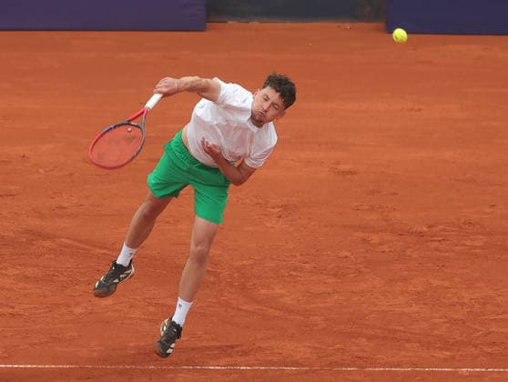 12.04.2026, BMW Open 2026, ATP, Tennis Herren Tour 500, MTTC Iphitos, Muenchen, Tennis, im Bild: Max Hans Rehberg (GER)