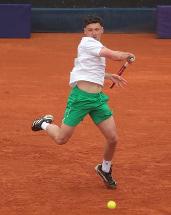 12.04.2026, BMW Open 2026, ATP, Tennis Herren Tour 500, MTTC Iphitos, Muenchen, Tennis, im Bild: Max Hans Rehberg (GER)