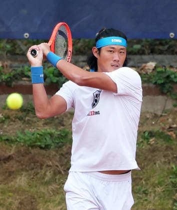 12.04.2026, BMW Open 2026, ATP, Tennis Herren Tour 500, MTTC Iphitos, Muenchen, Tennis, im Bild: Zhang Zhizhen ( CHI )