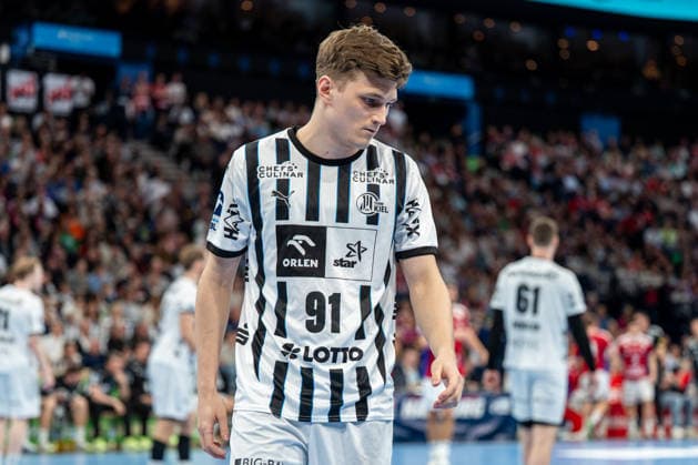 12.04.2026, xdobgx, Handball Daikin HBL, Handball Verein Hamburg - THW Kiel v.l. Bence Imre (Kiel, 91) Portrait, Portraet, Einzelbild