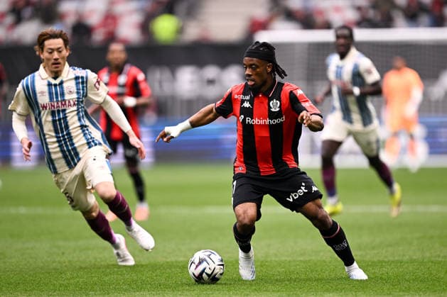 OGC Nice v Le Havre Athletic Club - Ligue 1 McDonald s 2025 2026 11 Elye WAHI (ogcn) during the Ligue 1 McDonald s match between Nice and Le Havre at Allianz Riviera on April 12, 2026 in Nice, France. Nice France  Copyright: xFEPx 776348349