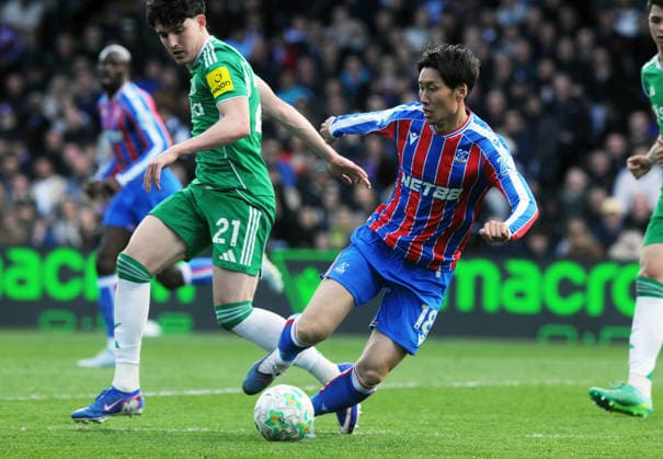 Football - 2025 2026 Premier League - Crystal Palace vs. Newcastle United - Selhurst Park - Sunday 12th April 2026 Daichi Kamada of Crystal Palace 