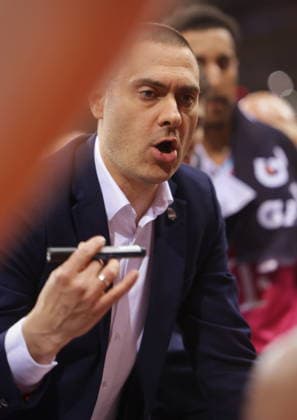 Trainer Marko Stankovic Telekom Baskets Bonn vs. Basketball Löwen (Loewen) Braunschweig 29. Speiltag - Saison 2025 26