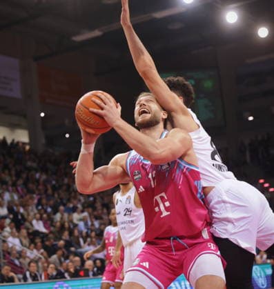 Melvin Jostmann Telekom Baskets Bonn vs. Basketball Löwen (Loewen) Braunschweig 29. Speiltag - Saison 2025 26