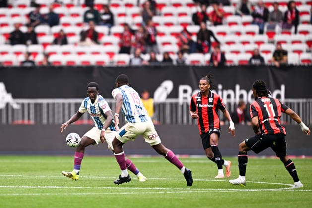 OGC Nice v Le Havre Athletic Club - Ligue 1 McDonald s 2025 2026 14 Rassoul NDIAYE (hac) during the Ligue 1 McDonald s match between Nice and Le Havre at Allianz Riviera on April 12, 2026 in Nice, France. Nice France  Copyright: xFEPx 776348349