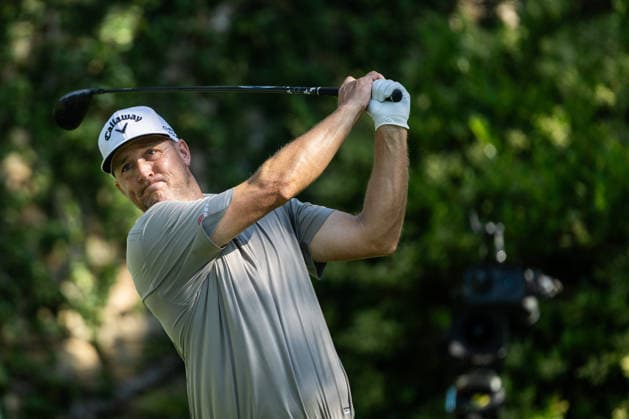 260412 Alex Noren of Sweden during the final round of the 2026 Masters Golf Tournament on April 12, 2026 in Augusta. Photo: Petter Arvidson BILDBYRAN kod PA PA1196 golf masters bbeng the masters augusta sweden sverige Copyright: PETTERxARVIDSON BB260412PA005