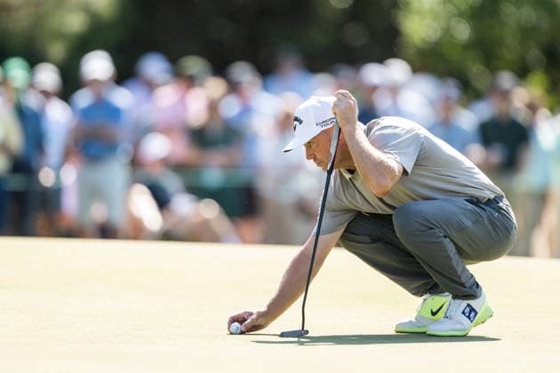 260412 Alex Noren of Sweden during the final round of the 2026 Masters Golf Tournament on April 12, 2026 in Augusta. Photo: Petter Arvidson BILDBYRAN kod PA PA1196 golf masters bbeng the masters augusta sweden sverige Copyright: PETTERxARVIDSON BB260412PA008