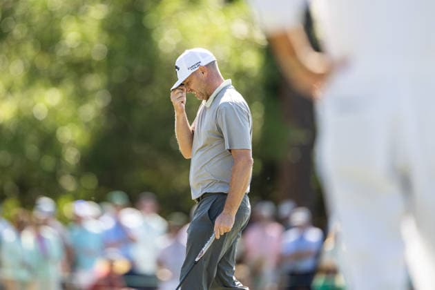 260412 Alex Noren of Sweden during the final round of the 2026 Masters Golf Tournament on April 12, 2026 in Augusta. Photo: Petter Arvidson BILDBYRAN kod PA PA1196 golf masters bbeng the masters augusta sweden sverige Copyright: PETTERxARVIDSON BB260412PA009