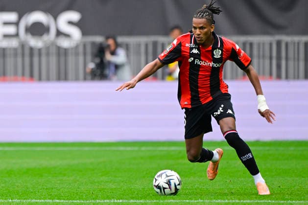 FOOTBALL : OGC Nice VS Le Havre AC - Ligue 1 McDonald s - 12 04 2026 Hicham Boudaoui (OGC Nice) - Ligue 1 McDonald™s match between OGC Nice and Le Havre Athletic Club on April 12, 2026 at the Allianz Riviera Stadium in Nice. NiceFrance  Copyright: xWilliamxCannarellax