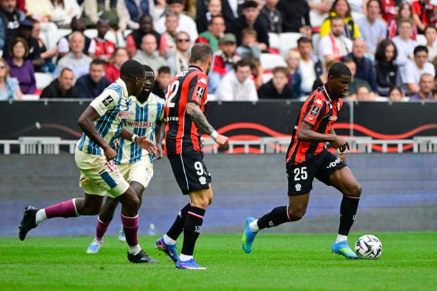 FOOTBALL : OGC Nice VS Le Havre AC - Ligue 1 McDonald s - 12 04 2026 Mohamed-Ali Cho (OGC Nice) - Ligue 1 McDonald™s match between OGC Nice and Le Havre Athletic Club on April 12, 2026 at the Allianz Riviera Stadium in Nice. NiceFrance  Copyright: xWilliamxCannarellax