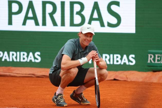 Jannick Sinner Wins Rolex Monte-Carlo Masters 2026 Finale - Monaco Jannik Sinner (ITA) wins the Rolex Monte-Carlo Masters 2026 finale against Carlos Alcaraz (ESP) at Monte-Carlo Country Club on April 12, 2026 in Monte-Carlo, Monaco. Photo by Felice Calabro IPA ABACAPRESS.COM Monte-Carlo Monaco  Copyright: xIPA ABACAx