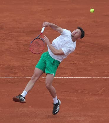 12.04.2026, BMW Open 2026, ATP, Tennis Herren Tour 500, MTTC Iphitos, Muenchen, Tennis, im Bild: Max Hans Rehberg (GER)