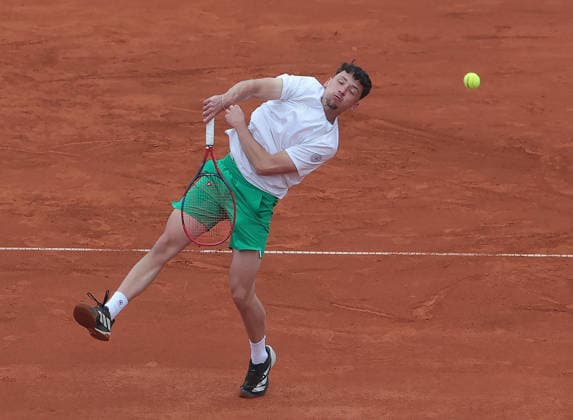 12.04.2026, BMW Open 2026, ATP, Tennis Herren Tour 500, MTTC Iphitos, Muenchen, Tennis, im Bild: Max Hans Rehberg (GER)