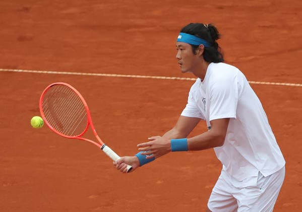 12.04.2026, BMW Open 2026, ATP, Tennis Herren Tour 500, MTTC Iphitos, Muenchen, Tennis, im Bild: Zhang Zhizhen ( CHI )