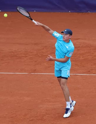 12.04.2026, BMW Open 2026, ATP, Tennis Herren Tour 500, MTTC Iphitos, Muenchen, Tennis, im Bild: Justin Engel (GER)