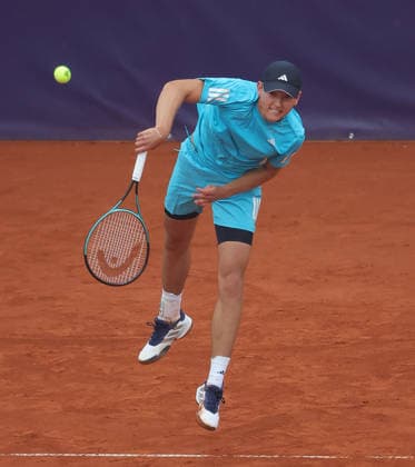 12.04.2026, BMW Open 2026, ATP, Tennis Herren Tour 500, MTTC Iphitos, Muenchen, Tennis, im Bild: Justin Engel (GER)