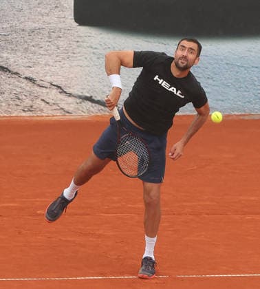 12.04.2026, BMW Open 2026, ATP, Tennis Herren Tour 500, MTTC Iphitos, Muenchen, Tennis, im Bild: Marin Cilic (CRO)