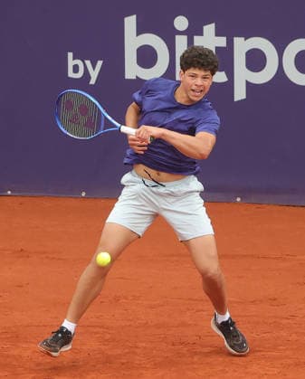 12.04.2026, BMW Open 2026, ATP, Tennis Herren Tour 500, MTTC Iphitos, Muenchen, Tennis, im Bild: Ben Shelton (USA)