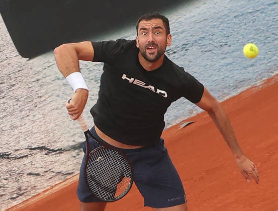 12.04.2026, BMW Open 2026, ATP, Tennis Herren Tour 500, MTTC Iphitos, Muenchen, Tennis, im Bild: Marin Cilic (CRO)