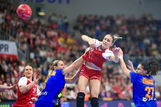 2026.04.12 Radom Pilka reczna , EHF EURO CUP Kobiet 2026 , sezon 2025 26 Polska - Rumunia N z Cygan Katarzyna Foto Tomasz Fafara PressFocus 2026.04.12 Radom Handball , EHF EURO CUP Women s 2026 Poland - Romania Cygan Katarzyna Credit: Tomasz Fafara PressFocuss NEWSPIX.PL --- newspix.pl 