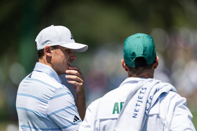 260412 Ludvig Aberg of Sweden during the final round of the 2026 Masters Golf Tournament on April 12, 2026 in Augusta. Photo: Petter Arvidson BILDBYRAN kod PA PA1196 golf masters bbeng the masters augusta sweden sverige Copyright: PETTERxARVIDSON BB260412PA046