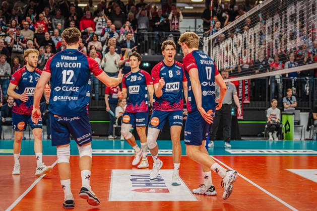 Volleyball Herren Bundesliga Playoffs Halbfinale 2025 2026 SVG Lüneburg vs. SWD powervolleys Düren 12.04.2026