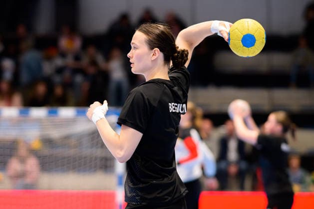 Handball, Frauen: EM-Qualifikation, Deutschland - Belgien, 2. Runde, Gruppe 3, 6. Spieltag Hamm Westpress Arena Nordrhein-Westfalen Deutschland
