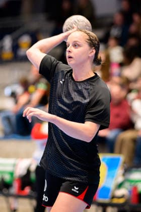 Handball, Frauen: EM-Qualifikation, Deutschland - Belgien, 2. Runde, Gruppe 3, 6. Spieltag Hamm Westpress Arena Nordrhein-Westfalen Deutschland