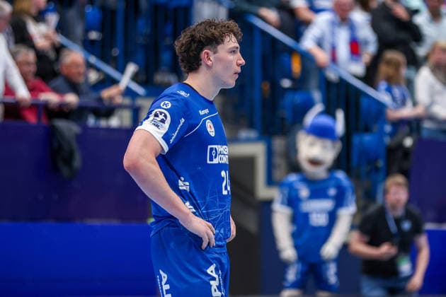 2026.04.12, xkwix, Handball, HBL, TBV Lemgo Lippe - Füchse Berlin, PHOENIX CONTACT arena, 28.Spieltag, Saison 2025 2026: JoÃ«l Willecke (TBV Lemgo Lippe 24) kann es nicht fassen DFB regulations prohibit any use of photographs as image sequences and or quasi-video. Photo: xKamilxWilkowskixPressefotoKochx Nordrhein-Westfalen Deutschland