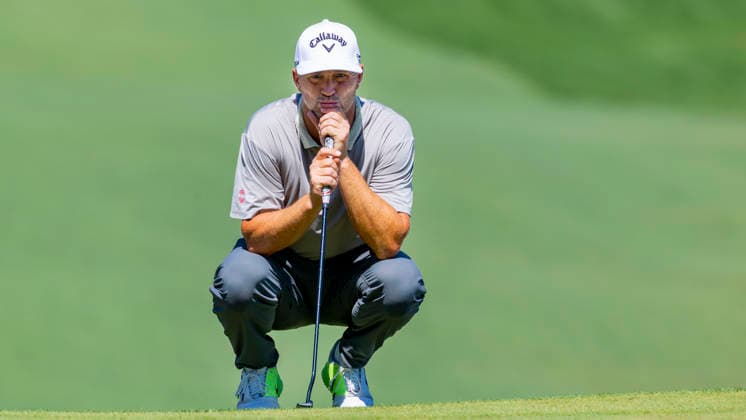 AUGUSTA 20260409 Ludvig Aberg waits for the 14th hole during the first day of competition of the US Masters at Augusta National Golf Club in the USA. Photo Christer Höglund TT code 40750 AUGUSTA USA x40750x Copyright: xChristerxHöglundx US MASTERS GOLF