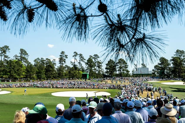 260412 Rory McIlroy of Northern Ireland during the final round of the 2026 Masters Golf Tournament on April 12, 2026 in Augusta. Photo: Petter Arvidson BILDBYRAN kod PA PA1196 golf masters bbeng the masters augusta Copyright: PETTERxARVIDSON BB260412PA082