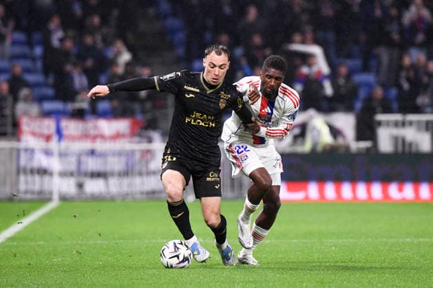 Olympique Lyonnais v FC Lorient - Ligue 1 McDonald s 2025 2026 22 Clinton MATA PEDRO LOURENCO (ol) - 10 Pablo PAGIS (fcl) during the Ligue 1 McDonald s match between Lyon and Lorient at Groupama Stadium on April 12, 2026 in Lyon, France. Lyon France  Copyright: xFEPx 776348350