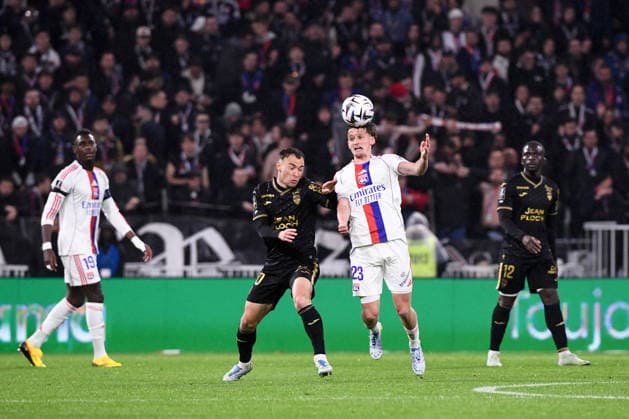 Olympique Lyonnais v FC Lorient - Ligue 1 McDonald s 2025 2026 23 Tyler MORTON (ol) during the Ligue 1 McDonald s match between Lyon and Lorient at Groupama Stadium on April 12, 2026 in Lyon, France. Lyon France  Copyright: xFEPx 776348350