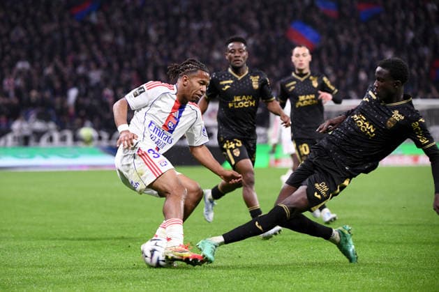 Olympique Lyonnais v FC Lorient - Ligue 1 McDonald s 2025 2026 34 Steeve KANGO (ol) during the Ligue 1 McDonald s match between Lyon and Lorient at Groupama Stadium on April 12, 2026 in Lyon, France. Lyon France  Copyright: xFEPx 776348350