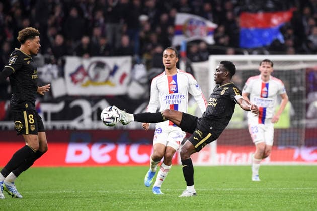 Olympique Lyonnais v FC Lorient - Ligue 1 McDonald s 2025 2026 62 Arthur AVOM (fcl) during the Ligue 1 McDonald s match between Lyon and Lorient at Groupama Stadium on April 12, 2026 in Lyon, France. Lyon France  Copyright: xFEPx 776348350