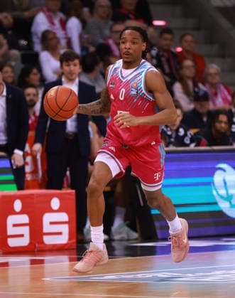 Jalen Finch (Bonn), Bonn, Deutschland, 12.04.2026, Basketball Bundesliga, 29. Spieltag, Telekom Baskets Bonn vs Basketball Löwen Braunschweig.