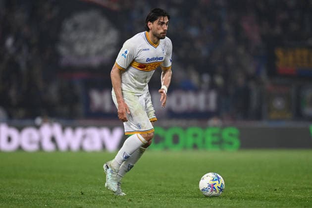 CALCIO - Serie A - Bologna FC vs US Lecce Pierotti Santiago (Us Lecce) in action during Bologna FC vs US Lecce, Italian soccer Serie A match in Bologna, Italy, April 12 2026 Bologna Italy  Copyright: xIPAxSport ABACAx