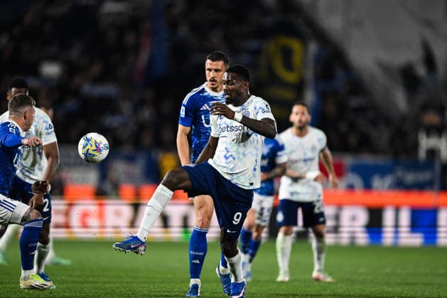 CALCIO - Serie A - Como 1907 vs Inter - FC Internazionale Marcus Thuram of Inter in action during the Italian Serie A football match between Calcio Como and Inter FC on 12 of Avril 2026 at the Giuseppe Senigallia stadium in Como, Italy Como Italy  Copyright: xIPAxSport ABACAx