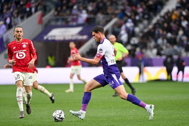 Toulouse FC v Lille OSC - Ligue 1 McDonald s 2025 2026 02 Rasmus Schmidt NICOLAISEN (tfc) during the Ligue 1 McDonald s match between Toulouse and Lille at Stadium de Toulouse on April 12, 2026 in Toulouse, France. Toulouse France  Copyright: xFEPx 776348348