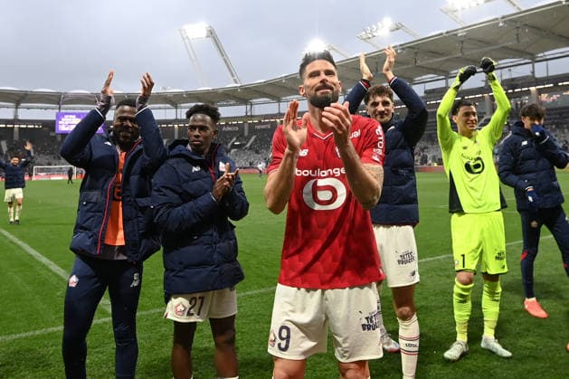 Toulouse FC v Lille OSC - Ligue 1 McDonald s 2025 2026 09 Olivier GIROUD (losc) during the Ligue 1 McDonald s match between Toulouse and Lille at Stadium de Toulouse on April 12, 2026 in Toulouse, France. Toulouse France  Copyright: xFEPx 776348348