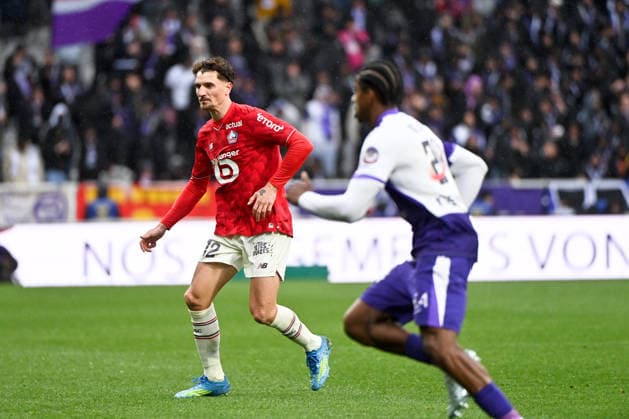 Toulouse FC v Lille OSC - Ligue 1 McDonald s 2025 2026 12 Thomas MEUNIER (losc) during the Ligue 1 McDonald s match between Toulouse and Lille at Stadium de Toulouse on April 12, 2026 in Toulouse, France. Toulouse France  Copyright: xFEPx 776348348