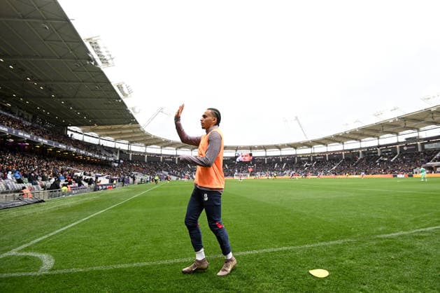 Toulouse FC v Lille OSC - Ligue 1 McDonald s 2025 2026 08 Ethan MBAPPE (losc) during the Ligue 1 McDonald s match between Toulouse and Lille at Stadium de Toulouse on April 12, 2026 in Toulouse, France. Toulouse France  Copyright: xFEPx 776348348