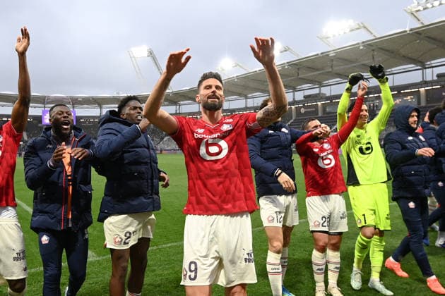Toulouse FC v Lille OSC - Ligue 1 McDonald s 2025 2026 09 Olivier GIROUD (losc) during the Ligue 1 McDonald s match between Toulouse and Lille at Stadium de Toulouse on April 12, 2026 in Toulouse, France. Toulouse France  Copyright: xFEPx 776348348