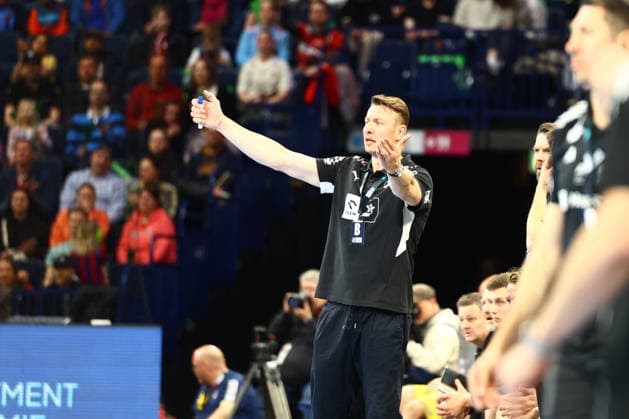 Handball I Herren I Saison 2025 2026 I Bundesliga I 28. Spieltag I HSV Hamburg - THW Kiel I 12.04.2026 Filip Jicha (Trainer, THW Kiel) Hamburg Barclaycard Arena Hamburg Deutschland Copyright: xLobeca RalfxHomburgx