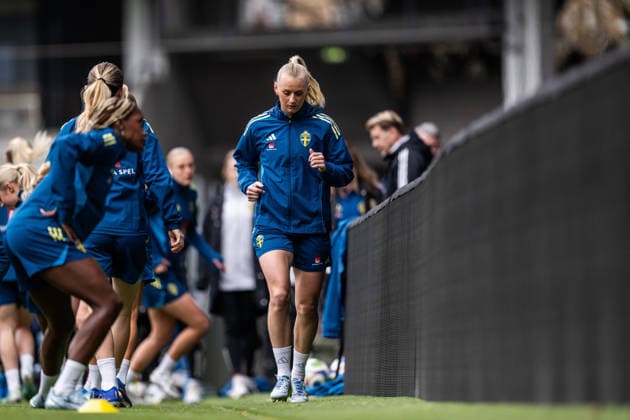 260413 Stina Blackstenius of the Swedish women s national football team during a training session on April 13, 2026 in Gothenburg. Photo: Mathias Bergeld BILDBYRAN kod MB MB1363 fotboll football soccer fotball vm-kval kval fifa womens world cup qualifier qualifier träning practice training sverige sweden dam bbeng women kvinner *** 260413 Stina Blackstenius of the Swedish women s national football team during a training session on April 13, 2026 in Gothenburg Photo Mathias Bergeld BILDBYRAN code MB MB1363 fotboll football soccer fotball vm kval kval fifa womens world cup qualifier qualifier träning practice training sverige sweden dam bbeng women kvinner  Copyright: MATHIASxBERGELD BB260413MB017