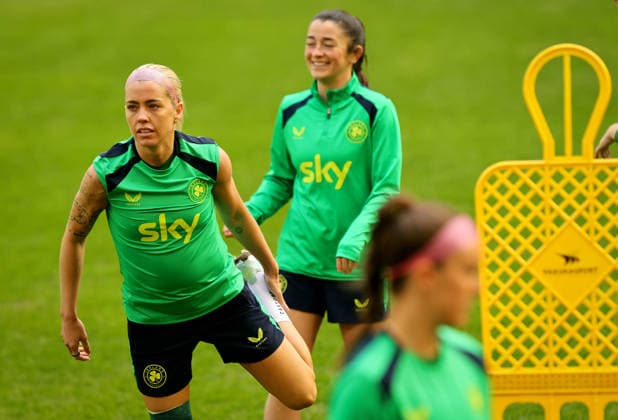 Republic of Ireland WNT Squad Training, Polsat Plus Arena, Gdansk, Poland 13 4 2026 Denise O™Sullivan Denise O™Sullivan 13 4 2026  Copyright: x INPHO RyanxByrnex RB2_6606