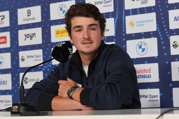 Joao Fonseca (BRA) Pressekonferenz, Portraet, Portrait, Tennis BMW Open by Bitpanda 2026 ATP, Tennis Herren 500 München 13.04.2026 FOTO: Mladen Lackovic LakoPress